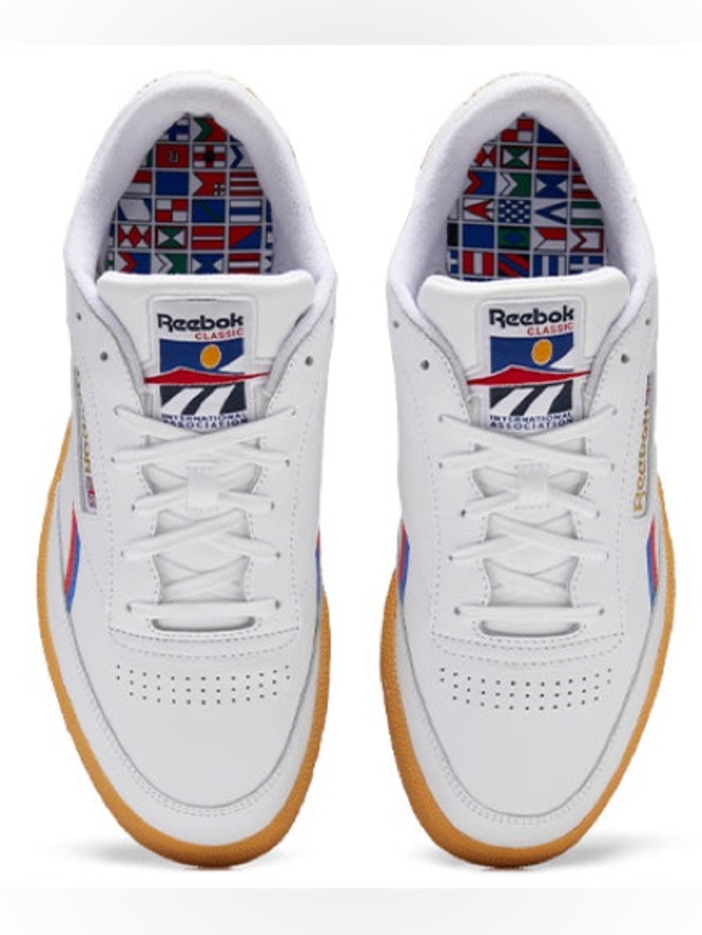 Reebok Club C 85 'Radiant Red Blue